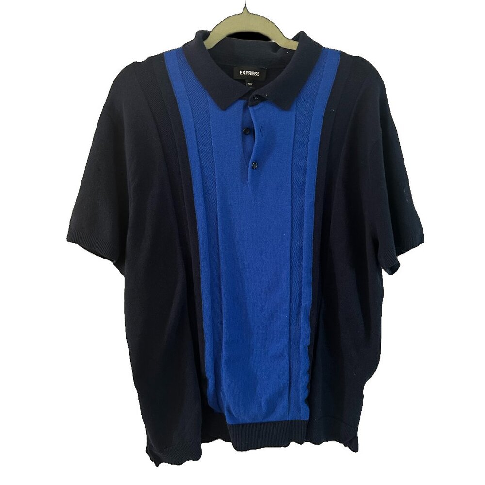 Men's Express Short Sleeve Sweater Sz XL